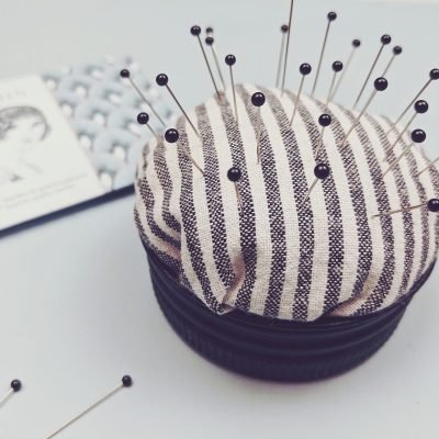 How to Make a Pin Cushion ~ Wool Filled Upcycled Pin Cushion