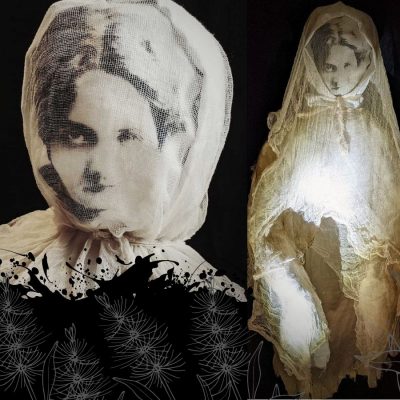 How to Make a Ghost for Halloween: Haunting Victorian Ghost Decoration