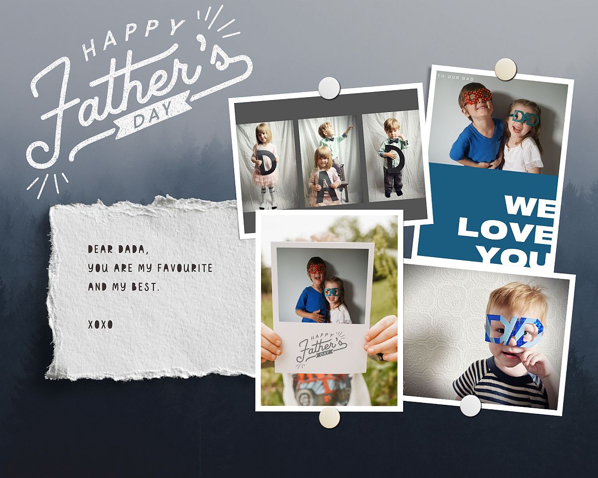 Father's Day Photo Ideas to Make With Kids - Kindred + Willow