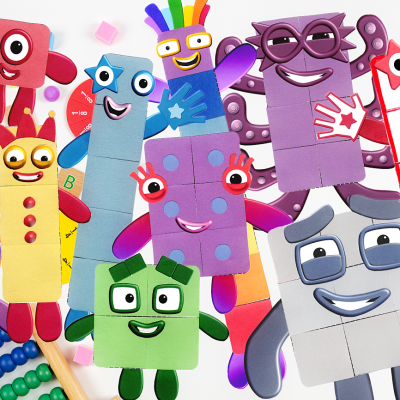 Numberblocks Craft With Printable – FREE Download